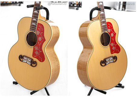 Gibson Sj 200 In Natural. Headstock Repair 2009