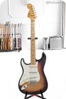 Fender-Stratocaster-Left-Handed-In-Sunburst.-RH-Conversion.-7.9lbs-1974