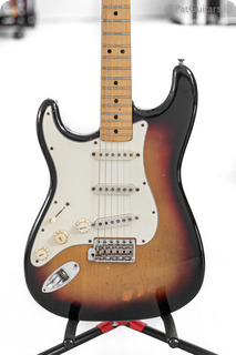 Fender  Stratocaster Left Handed In Sunburst. Rh Conversion. 7.9lbs 1974