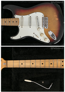 Fender  Stratocaster Left Handed In Sunburst. Rh Conversion. 7.9lbs 1974