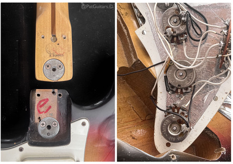 Fender  Stratocaster Left Handed In Sunburst. Rh Conversion. 7.9lbs 1974