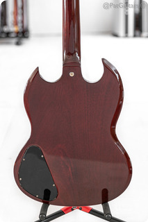Gibson   Sg Custom In Cherry 3 Pickup 7.7lbs 1976