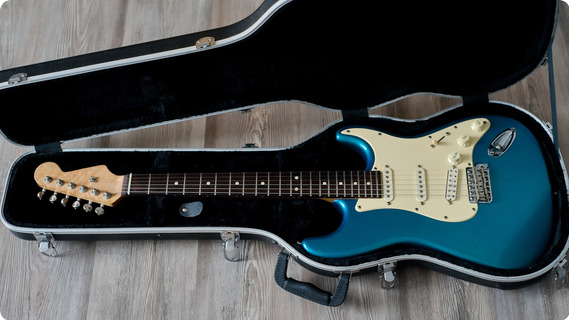 Berlin Guitars Custom Strat Style (luthier Built) Metallic Blue Ceramic