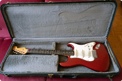Fender Stratocaster 1965 Apple Candy Red