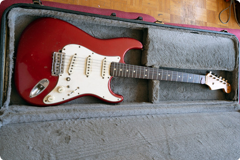 Fender Stratocaster 1965 Apple Candy Red