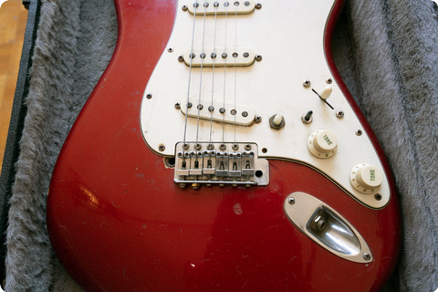 Fender Stratocaster 1965 Apple Candy Red