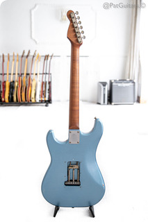 Hansen Guitars  S Style Roasted Custom Shop Hss Strat Ice Blue Metallic 7.4lbs 2023