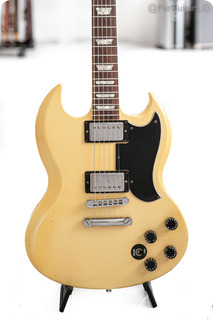 Gibson Sg Standard In Alpine White 7lbs 1987