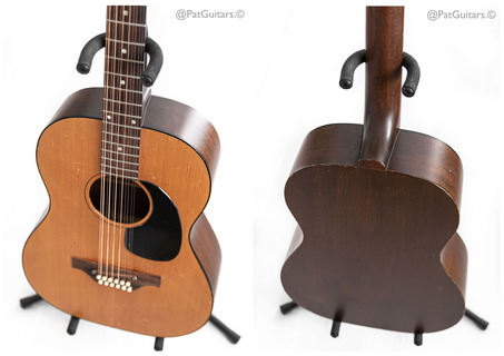 Gibson Lg 12 In Natural. 12 String Acoustic. Vintage 1968