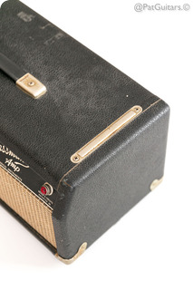 Fender Bassman Blackface 50 Watt Vintage Amp Head 110v 1965 Black