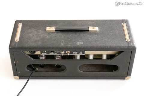 Fender Bassman Blackface 50 Watt Vintage Amp Head 110v 1965 Black