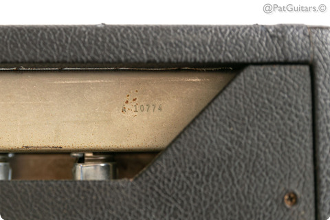 Fender Bassman Blackface 50 Watt Vintage Amp Head 110v 1965 Black