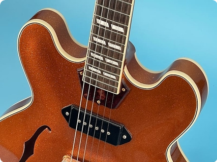 Gibson Mod Shop Es 330 2022 Orange Sparkle