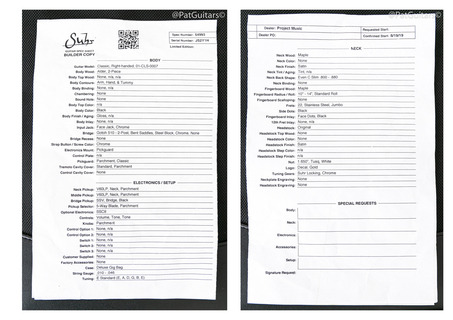 Suhr Classic S Hss Maple In Black 2019