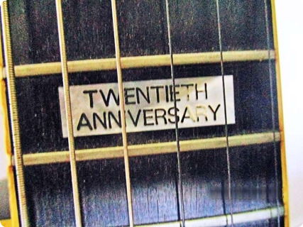 Gibson Usa Les Paul 20th Anniversary Model 1974 Black