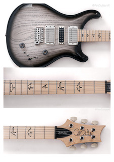 Prs Swamp Ash Special In White Doghair Smokeburst 7.3lbs 2024