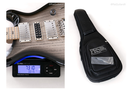 Prs Swamp Ash Special In White Doghair Smokeburst 7.3lbs 2024