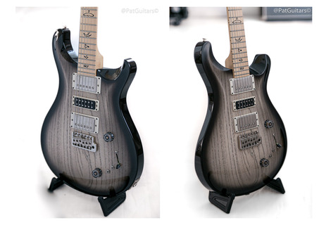 Prs Swamp Ash Special In White Doghair Smokeburst 7.3lbs 2024