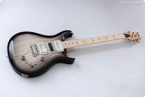 Prs Swamp Ash Special In White Doghair Smokeburst 7.3lbs 2024