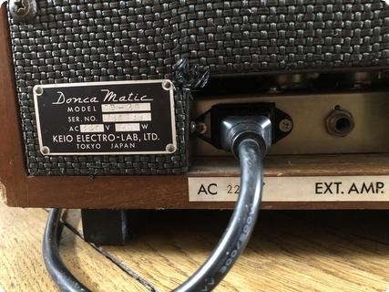 Donca Matic De 20 Drum Machine 1966 Wood