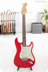 Fender Signed Mark Knopfler Stratocaster In Hot Red. 2011
