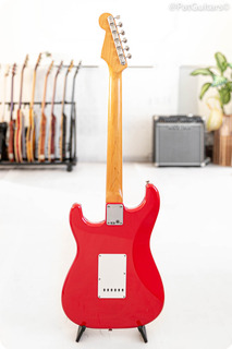 Fender Signed! Mark Knopfler Stratocaster In Hot Red. 2011