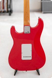 Fender Signed! Mark Knopfler Stratocaster In Hot Red. 2011