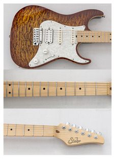 Suhr  S3 Pro Hss In Bengal Burst Quilt Top 7.5lbs 2011