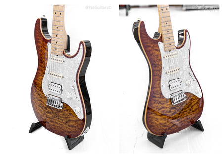Suhr  S3 Pro Hss In Bengal Burst Quilt Top 7.5lbs 2011