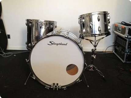 Slingerland Chrome Over Wood 12