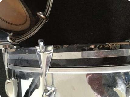 Slingerland Chrome Over Wood 12