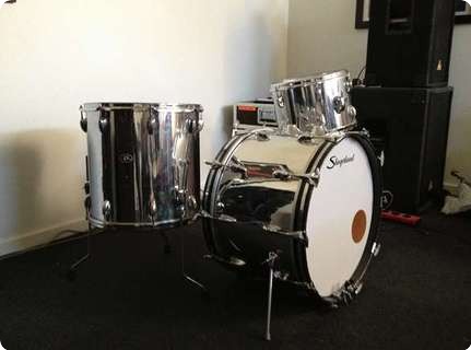 Slingerland Chrome Over Wood 12