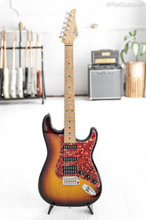 Suhr Limited Edition Classic S Paulownia Hss In 3 Tone Burst 6.5lbs 2022