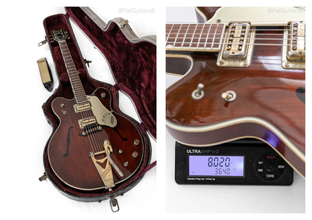 Gretsch 6122 Chet Atkins Country Gentleman In Walnut Brown 1967