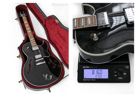 Gibson 2012 Gibson Es 137 Classic In Black. Signed By Johnny Winter 2012