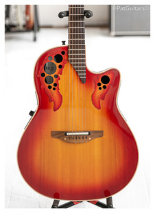 Ovation 6868 Standard Elite Usa In Sunburst 1996