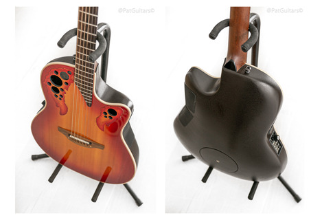 Ovation 6868 Standard Elite Usa In Sunburst 1996