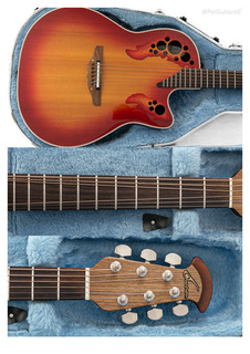 Ovation 6868 Standard Elite Usa In Sunburst 1996