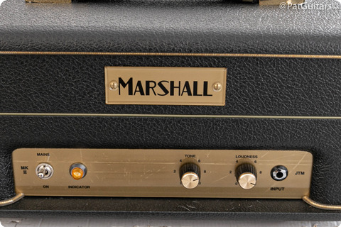 Marshall  Jtm 1h 50th Anniversary 1960s 1 Watt Head 2012