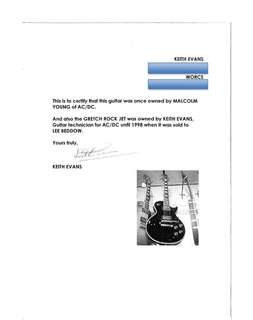 Gretsch Roc Jet   Malcolm Young Owned 1971