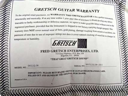 Gretsch Country Gent Junior  2003