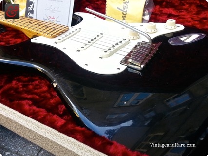 Fender Stratocaster Custom Shop Pro Cc 2011 Black