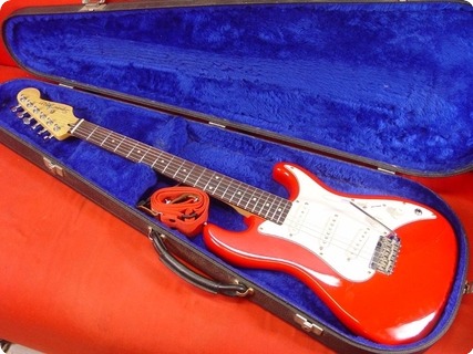 Fender Squier Bullet 1 1987 Red