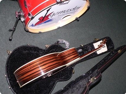 Breedlove Master Class J 25 Custom Striped Ebony 2008 Natural