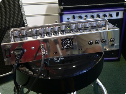 Taurus Amps Stomp Head 4.sl Classic Gain 2014 Silver + Black