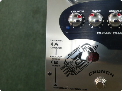 Taurus Amps Stomp Head 4.sl Classic Gain 2014 Silver + Black
