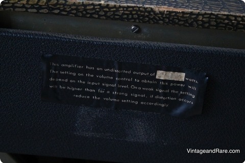 Selmer Zodiac 50 Twin  1964