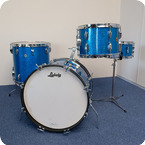 Ludwig Ludwig Super Beat Drumset 20 13 16 1966 Bleu Sparkle