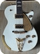 Gretsch Guitars-6128 White Penguin Conversion-1955-White Finish