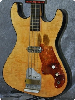 Kay 5935 Electric Bass Deluxe 1965 Natual